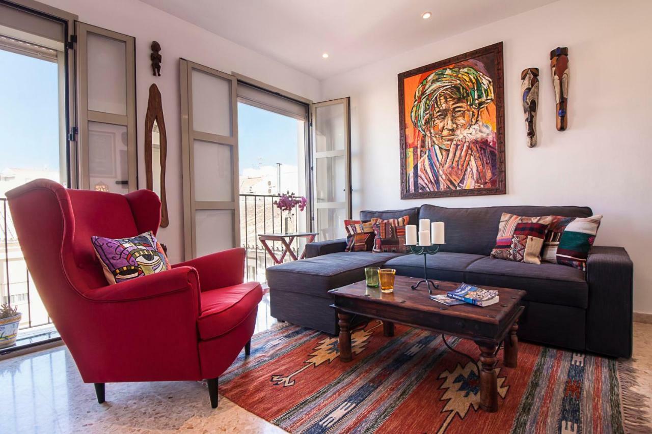 Malaga Center Flat Aventurero Boutique Apartment Bagian luar foto